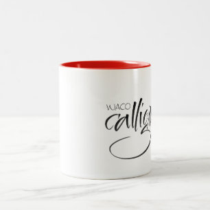 2 Couleurs Tasse de guilde de calligraphie de Waco