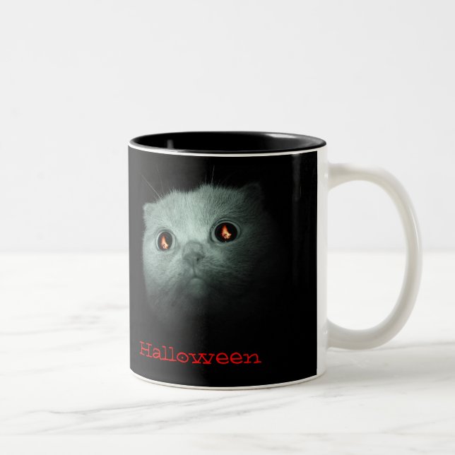 2 Couleurs Tasse de Halloween (Droit)