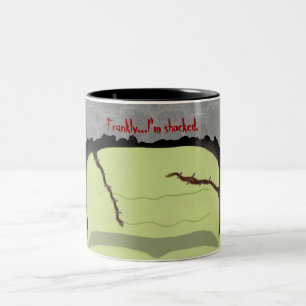 2 Couleurs Tasse de Halloween de calembour de Frankenstein