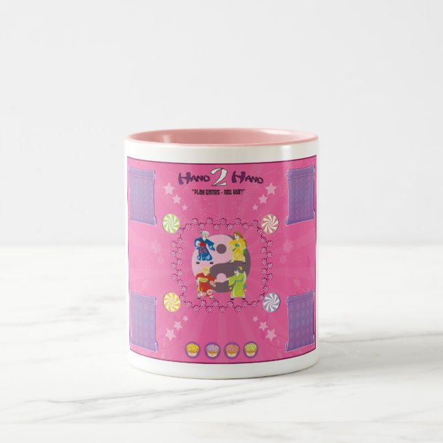 2 Couleurs Tasse de Hand2Hand (Centre)
