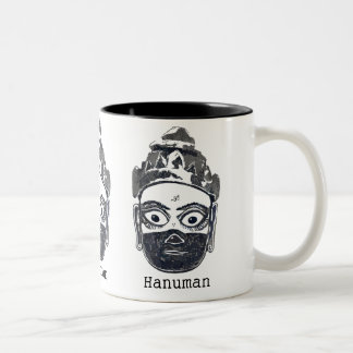 2 Couleurs Tasse de Hanuman (B/W)