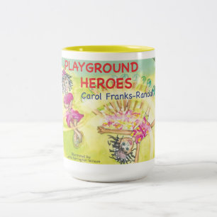 2 Couleurs Tasse de héros de terrain de jeu