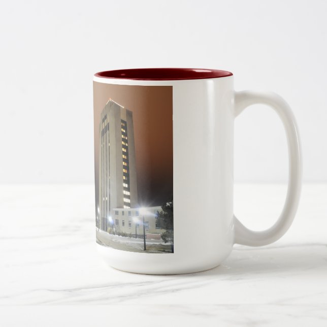 2 Couleurs Tasse de Huskie (Droit)