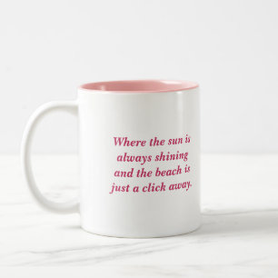 2 Couleurs Tasse de hutte de Tiki de Shellbelle