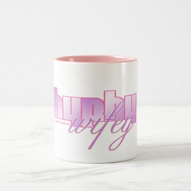 2 Couleurs Tasse de Hyphy Wifey (Centre)