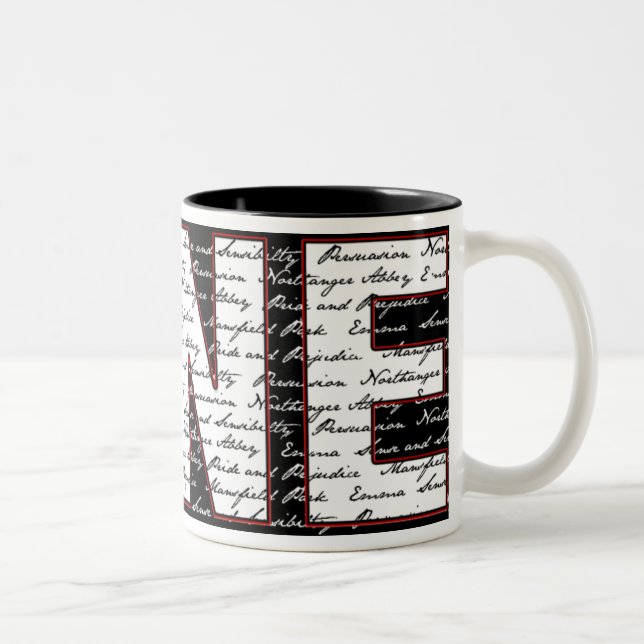 2 Couleurs Tasse de JANE (Droit)