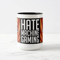 Tasse de jeu de machine de haine - propagande