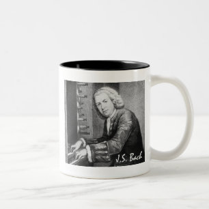 2 Couleurs Tasse de Johann Sebastian Bach