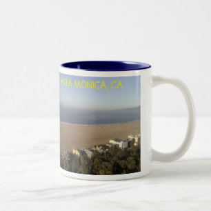 2 COULEURS TASSE DE JOUR DE SANTA MONICA