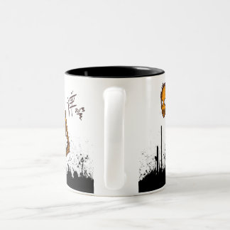 2 Couleurs Tasse de jus d'orange
