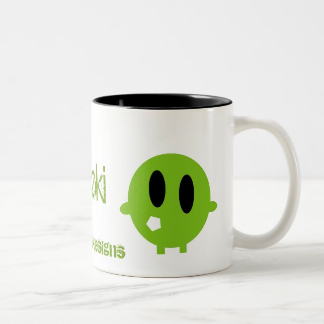 2 Couleurs Tasse de Juste-Aller-Conceptions de Kiseki @ (Droit)