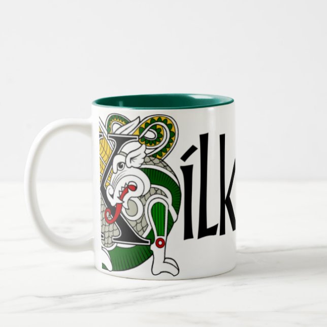 2 Couleurs Tasse de Kilkenny (Gauche)