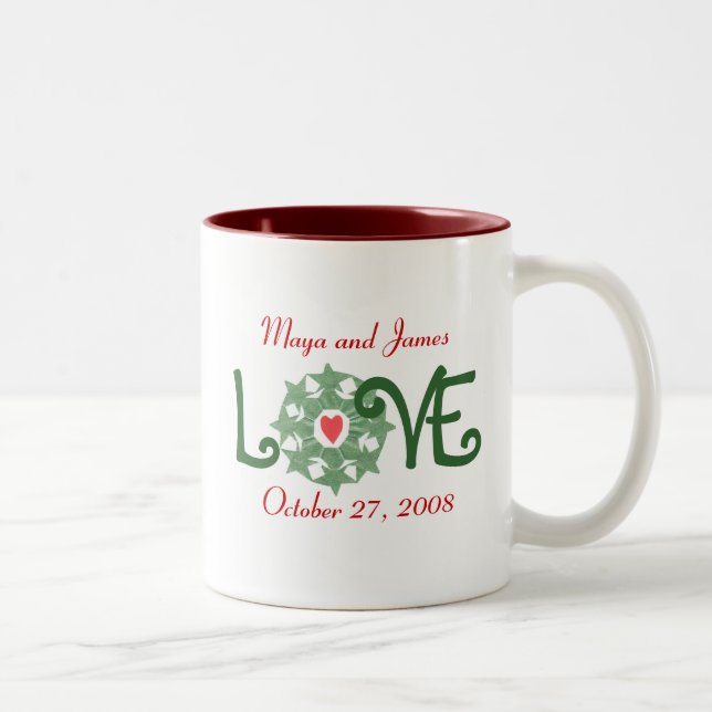 2 Couleurs Tasse de la fête de Karate Kat (Droit)