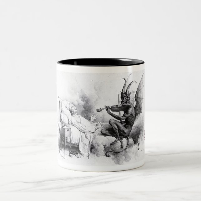 2 Couleurs Tasse de la trille du diable (Centre)
