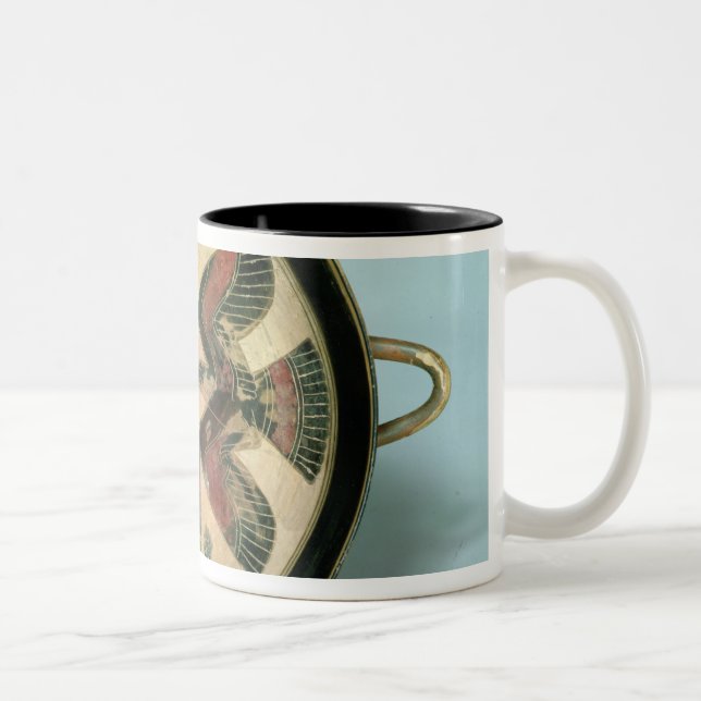 2 Couleurs Tasse de Laconian dépeignant Zeus et l'aigle (Droit)