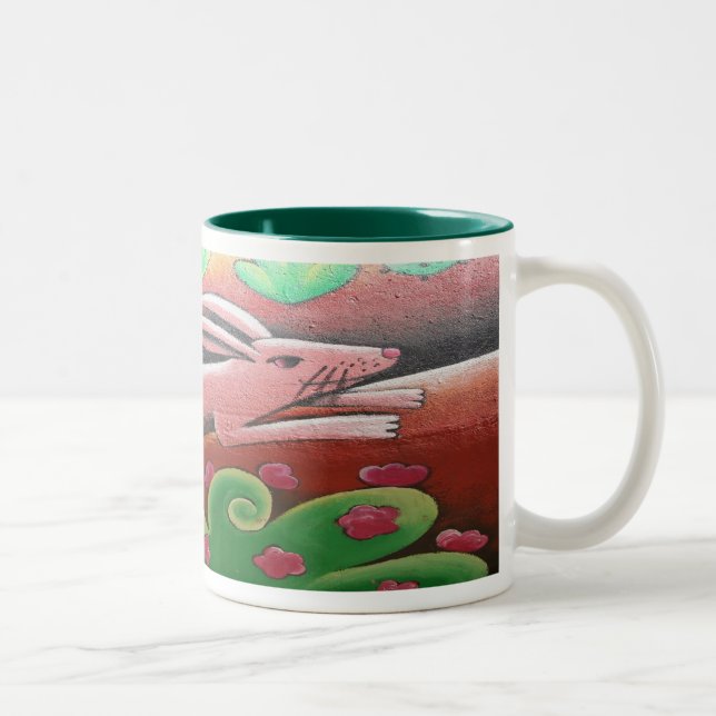 2 Couleurs Tasse de lapin (Droit)