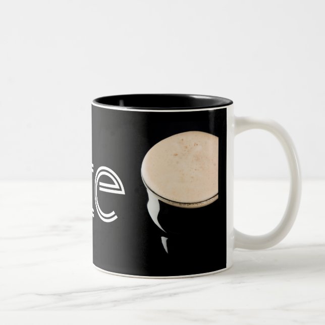 2 Couleurs Tasse de Latte (Droit)