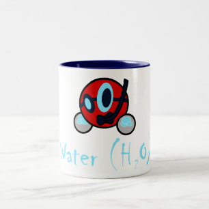 2 Couleurs Tasse de l'eau
