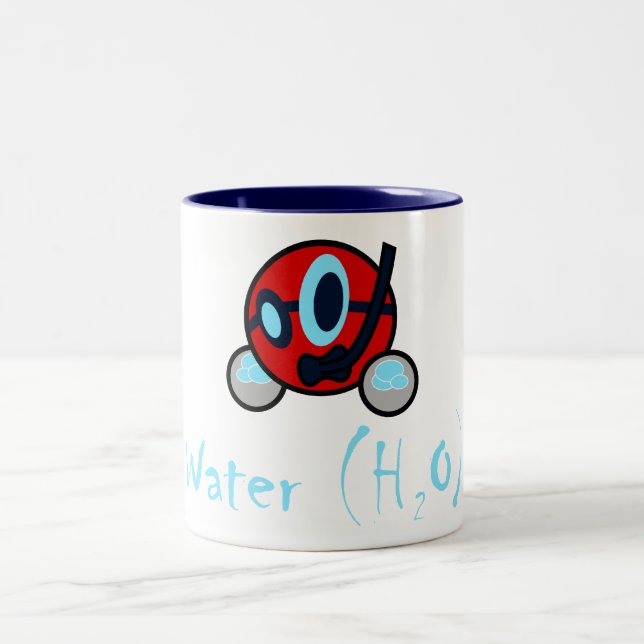2 Couleurs Tasse de l'eau (Centre)