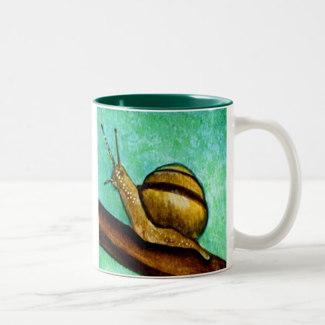 2 Couleurs Tasse de l'escargot 1 (Droit)