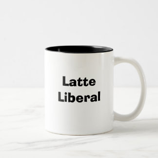 2 Couleurs Tasse de libéral de Latte