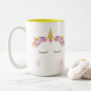 2 Couleurs Tasse de licorne