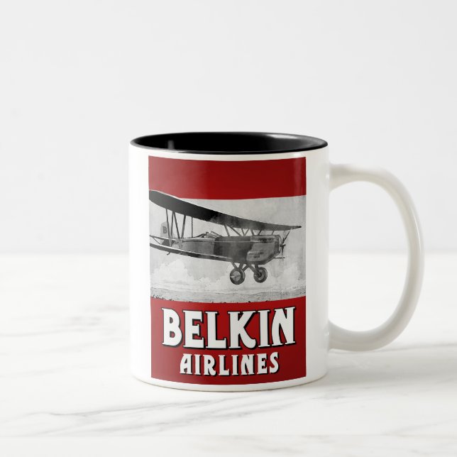 2 Couleurs Tasse de lignes aériennes de Belkin (Droit)