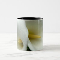 Tasse de lis d'arum