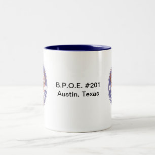 2 Couleurs TASSE de loge de BPOE