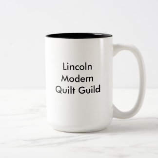 2 Couleurs Tasse de logo de LMQG grande