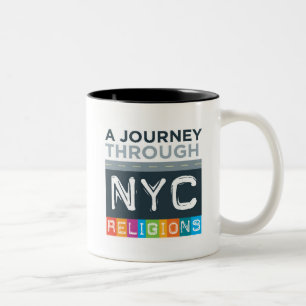 2 Couleurs Tasse de logo de voyage