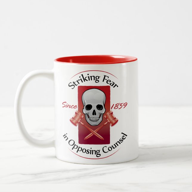 2 Couleurs Tasse de loi de la Géorgie (Gauche)