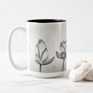 2 Couleurs Tasse de Lotus