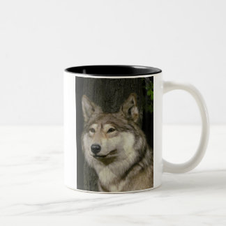 2 Couleurs Tasse de loup