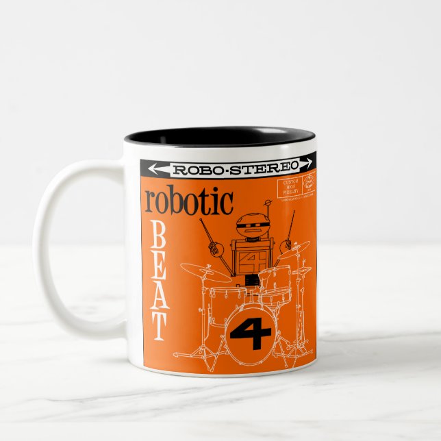 2 Couleurs Tasse "de LP ROBOTIQUE de BATTEMENT" de lac autumn (Gauche)