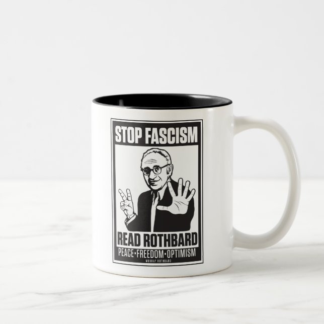 2 Couleurs Tasse de Ludwig von Mises (Droit)