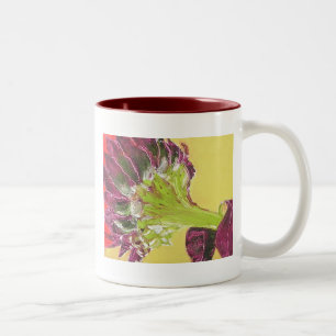 2 Couleurs Tasse de lueur de tournesol