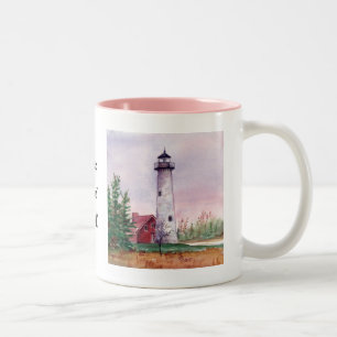 2 Couleurs Tasse de lumière de point de Tawas