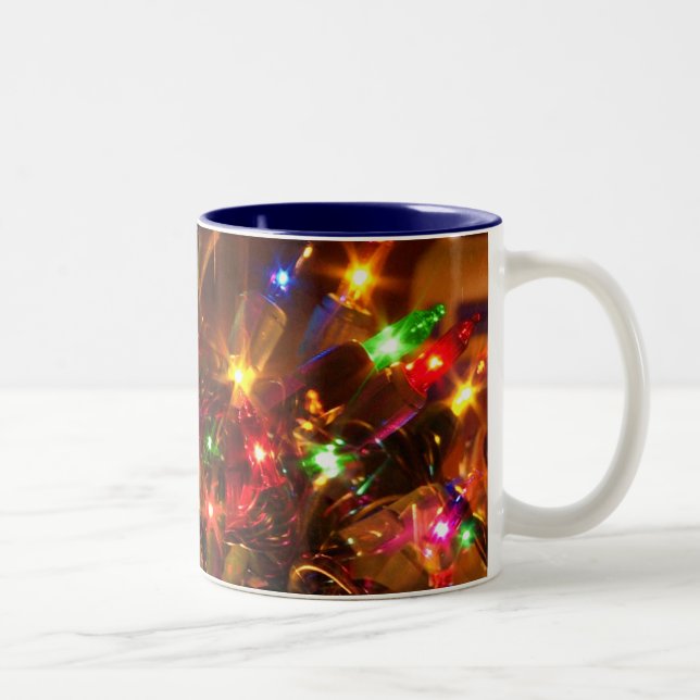 2 Couleurs Tasse de lumières de Noël (Droit)