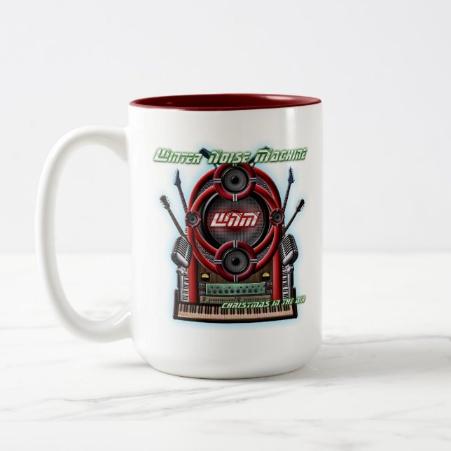 2 Couleurs Tasse de machine de bruit d'hiver (Gauche)