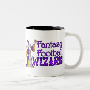 2 Couleurs Tasse de magicien de Footall d'imaginaire