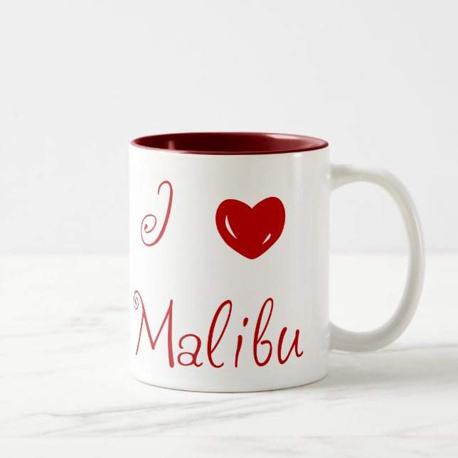 2 Couleurs tasse de Malibu (Droit)