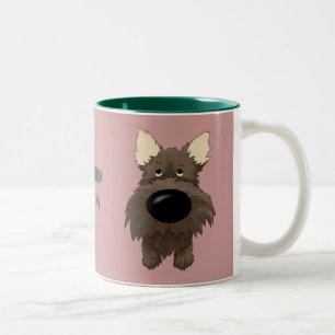 2 Couleurs Tasse de maman de cairn