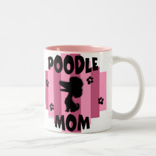 2 Couleurs Tasse de maman de caniche