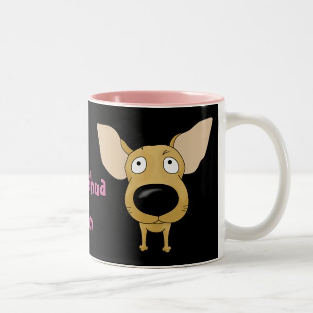 2 Couleurs Tasse de maman de chiwawa (Droit)