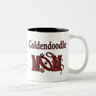 2 Couleurs Tasse de maman de Goldendoodle