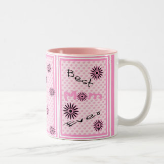 2 Couleurs Tasse de maman du jour de mère la meilleure jamais