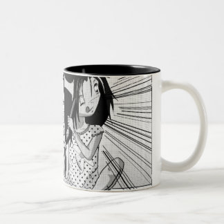 2 Couleurs tasse de manga