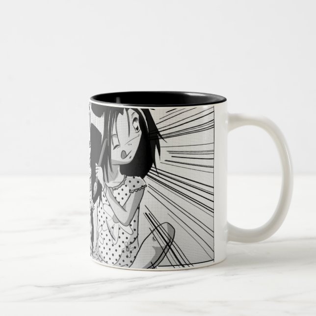 2 Couleurs tasse de manga (Droit)
