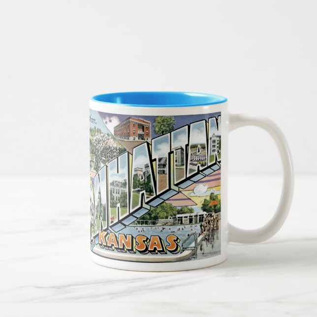 2 Couleurs Tasse de Manhattan (Droit)